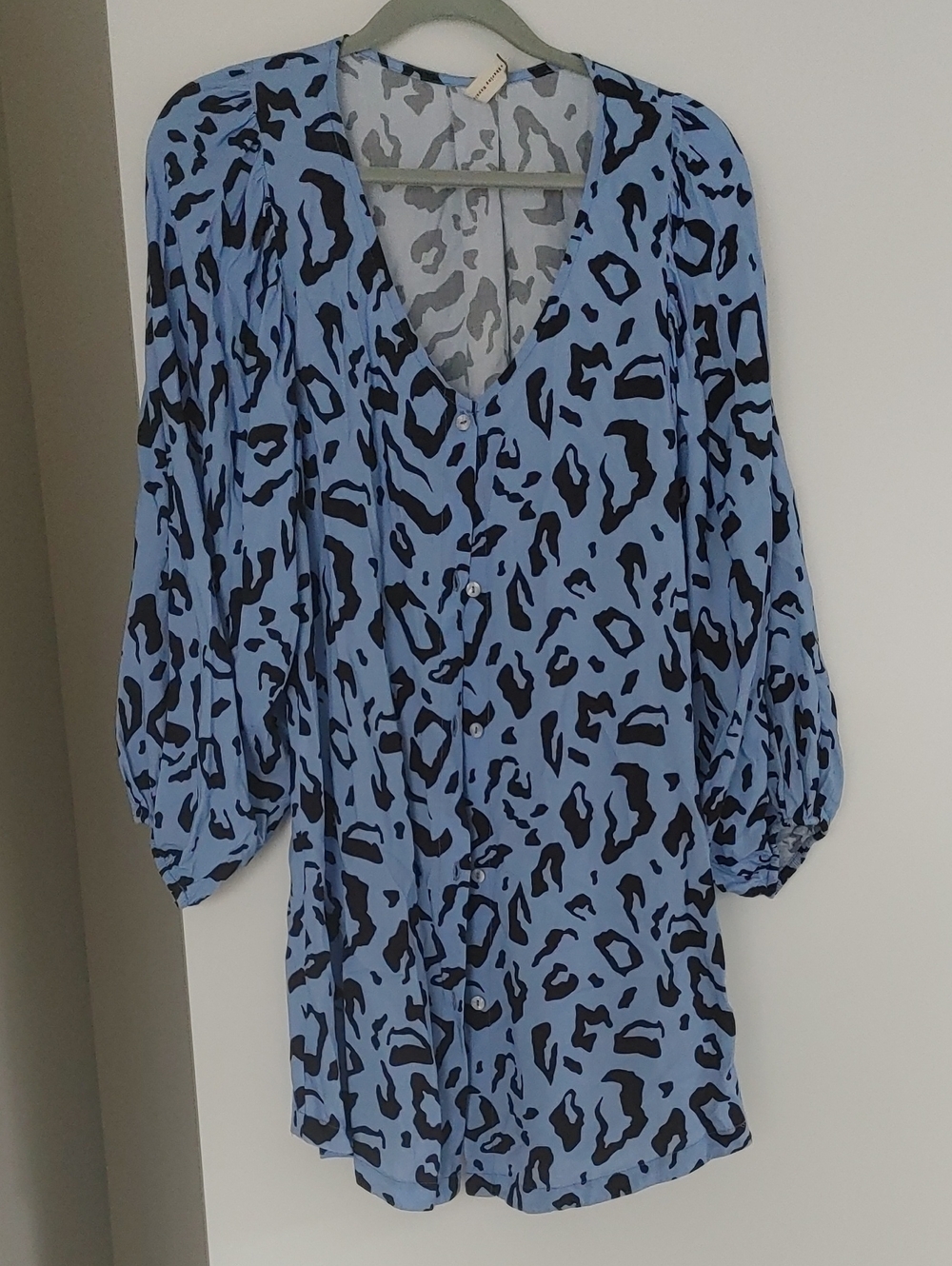 Malai | Vista Blue Ocelot Elation Dress